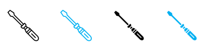 Screwdriver Icon vector