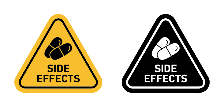 Side Effects Sign Icon SVG