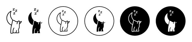 Sleep Icon vector