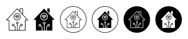 Smart Home Icon vector
