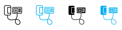 Sphygmomanometer Icon vector