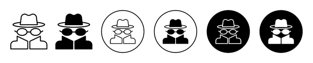 Spy Icon vector