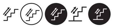 Stairs Icon vector