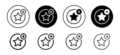 Star Favorite Icon vector