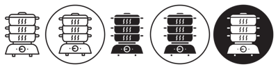 Steamer Icon vector