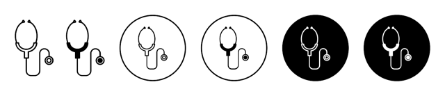 Stethoscope Icon vector