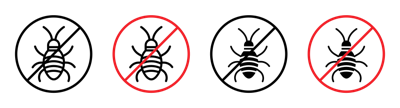 Stop Insect Sign vector