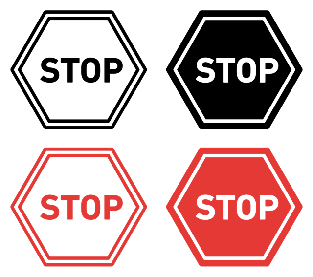 Stop Sign vector
