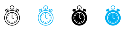 Stop Watch Icon vector