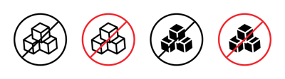 Sugar Free Icon vector