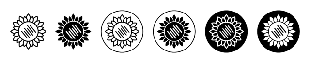 Sunflowe Icon vector