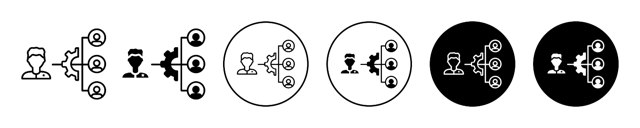 Supervisor Icon vector