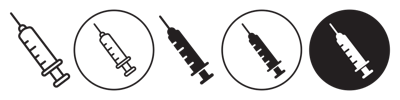 Syringe Icon vector