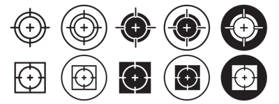 Target Icon 2 vector