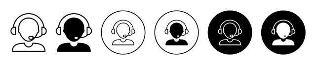 Telemarketers Icon vector