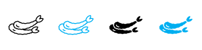 Tempura Icon vector