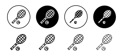 Tennis Icon vector