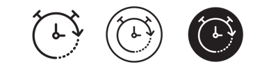 Time Vector Icon vector