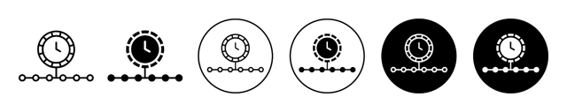 Timeline Icon vector