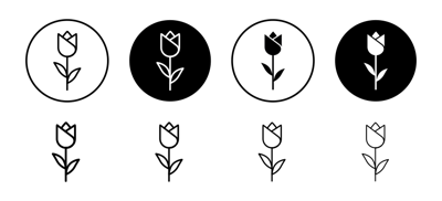 Tulip Icon vector
