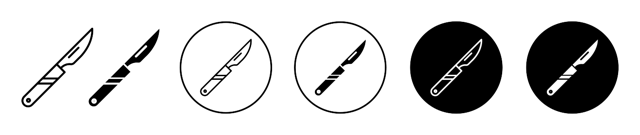 Untitlescalpel Icond 12 vector