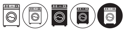 Washing Machine Icon vector