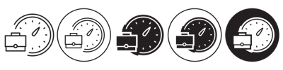 Work Day Icon vector